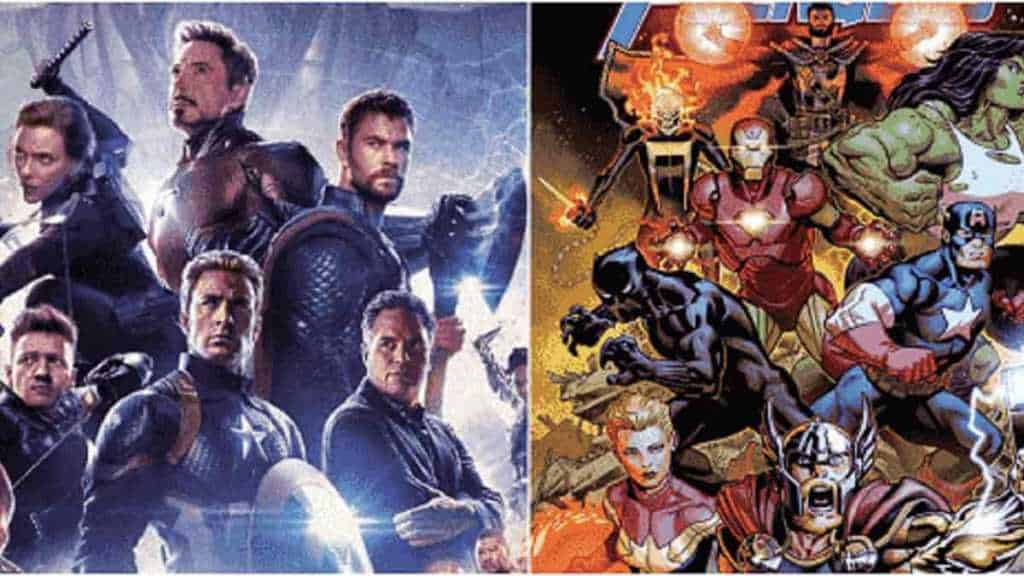 MCU And Comic Avengers