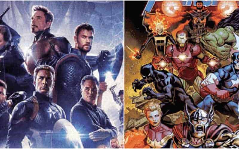 MCU And Comic Avengers