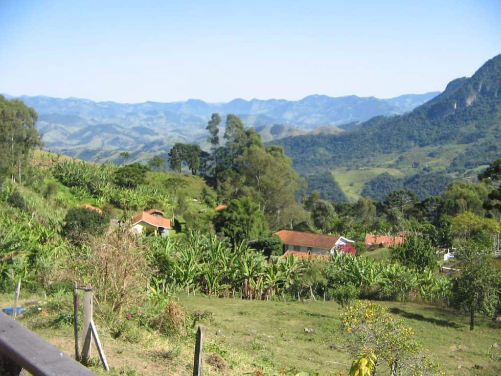 paisagem da Serra da Mantiqueira
