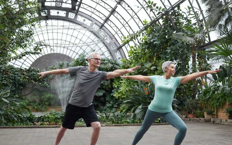 benefícios do yoga para idosos