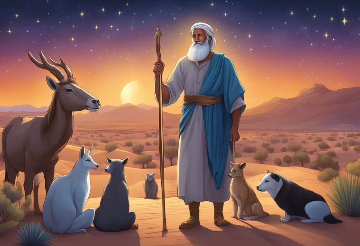 Historinha de Abraão Infantil: Conto bíblico para crianças explicando a história de Abraão de forma simples e didática